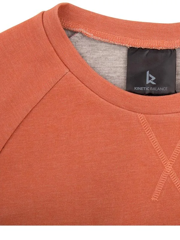 Kinetic Balance Kangaroo dames Pullover ORANJE - size M - 50% - 58�