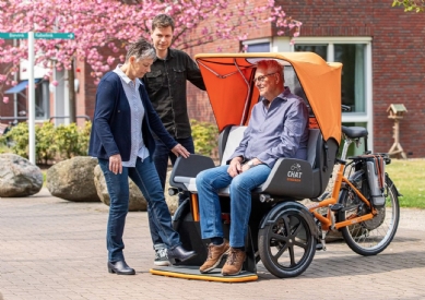 Van Raam Chat Riksja fiets
