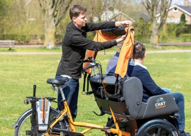 Van Raam Chat Riksja fiets